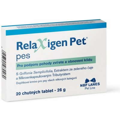 NBF Lanes Relaxigen Pet pro psy 20 tbl – Hledejceny.cz