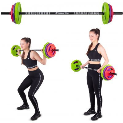 inSPORTline Pumpino činkový set 4-19 kg – Zboží Dáma