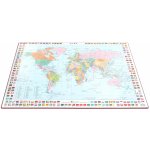 Stolní psací podložka mapa Svět 67x44 cm – Zboží Dáma