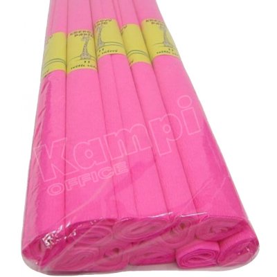 Papír krepový 0,5 x 2 m růžový světle – Zboží Dáma