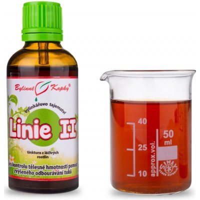 Bylinné kapky Linie II TCM tinktura Bylinné kapky Bylinkářovo tajemství 50 ml – Hledejceny.cz