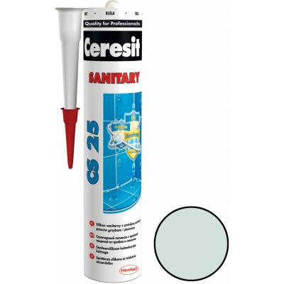 CERESIT CS 25 sanitární silikon 280g mint