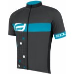 Force SQUARE krátký rukáv šedo-červený – Hledejceny.cz