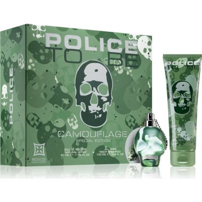 Police To Be Camouflage EDT 40 ml + šampon na celé tělo 100 ml dárková sada