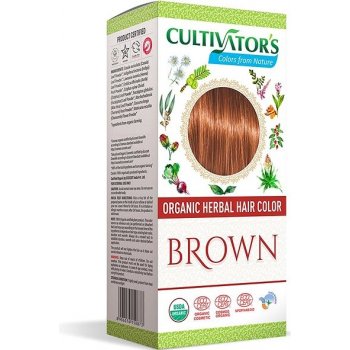 Cultivators přírodní barva na vlasy 7 hnědá