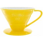 Tiamo Dripper keramický V01 žlutý – Hledejceny.cz