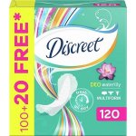 Discreet Deo Waterlily slipové intimní vložky pro každodenní použití 120 ks – Zbozi.Blesk.cz