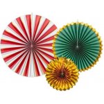 PartyDeco Rozety dekorativní mix barev – Zboží Dáma