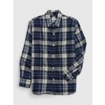 GAP 780257-00 dětská kostkovaná košile tmavě modrá – Zboží Dáma
