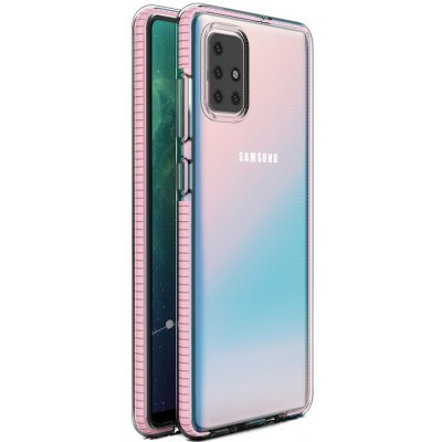 Pouzdro Beweare TPU Spring ultratenké Samsung Galaxy S21 Ultra / S21 Ultra 5G - světle růžové