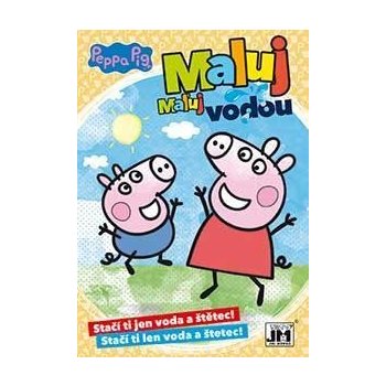 JIRI MODELS Omalovánky Maluj vodou! A5/ Peppa Pig