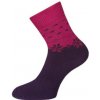 Froté ponožky Marlen fialová