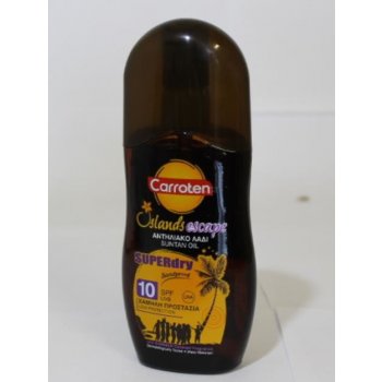 Carroten suchý olej na opalování spray SPF10 125 ml od 149 Kč - Heureka.cz
