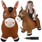 Woopie skákací gumový koník s pumpičkou – Zbozi.Blesk.cz