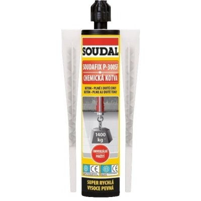Chemická kotva Soudal SOUDAFIX P-300 SF 300 ml – Zboží Mobilmania