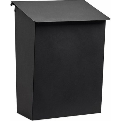 HABO Poštovní schránka 9442B, 303 × 395 × 200 mm, hliník, černá 15195 – Zboží Mobilmania