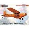 Sběratelský model Kovozávody Prostějov Cessna C-185 Skywagon Special 3x camo 1:72