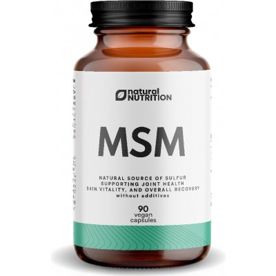Natural Nutrition MSM extrakt kapsle 90 kapslí – Hledejceny.cz
