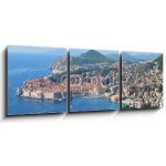 Obraz 3D třídílný - 150 x 50 cm - Dubrovnik Panorama crouch travel – Hledejceny.cz