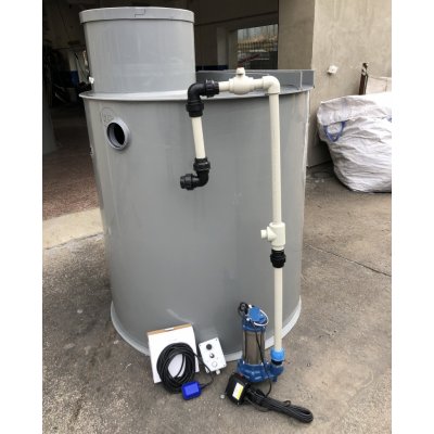 Česká nádrž přečerpávací stanice CHATA 2 k obetonování nádrž 1,5m3 – Sleviste.cz