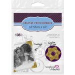 Scrapbook Adhesives Samolepicí rohy na fotky zlaté 108 ks – Zboží Živě