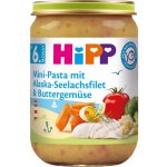 Hipp Příkrm zelenino masový Mini těstoviny s tresky v máslové zelenině 190 g – Zboží Dáma