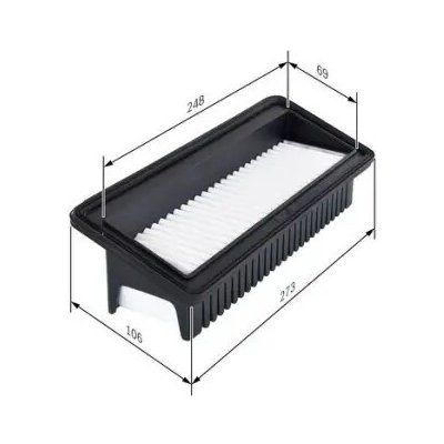 BOSCH Vzduchový filtr F 026 400 128 – Hledejceny.cz