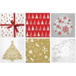 Argus Vánoční ubrousky 3vrstvé MIX 19038102 – Zboží Dáma