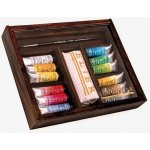 Sennelier sada akvarelových barev v dřevěném boxu 12x10ml + příslušenství – Hledejceny.cz