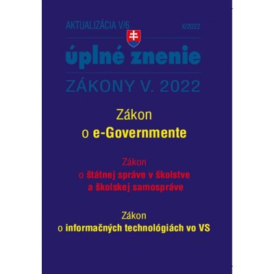 Aktualizácia V/6 / 2022 - štátna služba - Poradca s.r.o. – Hledejceny.cz