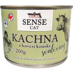 Falco Sense Cat kachna a hovězí 200 g – Hledejceny.cz