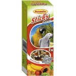 Avicentra tyčinka pro velké papoušky s ovocem a medem 2 x 65 g – Sleviste.cz