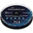 MediaRange BD-R 25GB 4x, cakebox, 10ks (MR495)