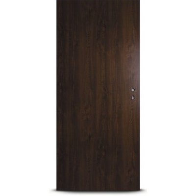 ALU-DOOR Pozinkované dveře pravé Ořech 80 x 197 cm