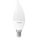 Whitenergy LED žárovka SMD2835 C37L E14 3W teplá bílá