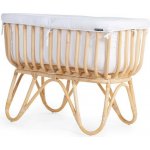 Childhome ratanová 90 x 70 cm s matrací + Potah Jersey Off White – Zboží Dáma