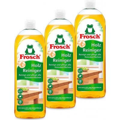 Frosch Eko čistič na dřevěné podlahy a povrchy 3 x 750 ml