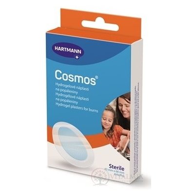 COSMOS Burns hydrogelové náplasti na popáleniny, sterilní (43 x 68 mm) 8 ks – Zbozi.Blesk.cz