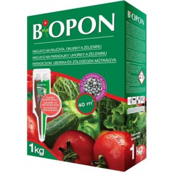 Biopon hnojivo pro rajčata okurky a zeleninu 1 kg