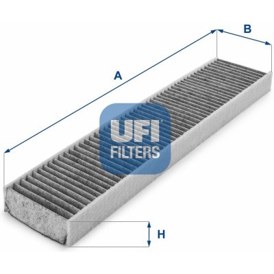 Filtr, vzduch v interiéru UFI 54.119.00 | Zboží Auto