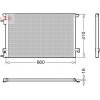 Autoklimatizace a nezávislé topení Kondenzátor, klimatizace DENSO DCN20045