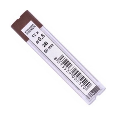 DONG-A Grafitové tuhy H/0,5mm 12 ks – Zboží Živě