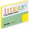 Médium a papír pro inkoustové tiskárny Coloraction A4, 80 g/m,2 100 listů tmavě žlutý