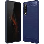 Izmael Pouzdro Carbon Shield pro Huawei P30 modrá – Sleviste.cz