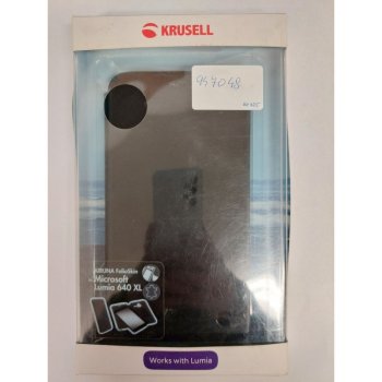 Pouzdro Krusell KIRUNA FolioSkin Microsoft Lumia 640 XL černé