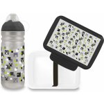 Zdravá lahev Set 0,7 l a Zdravá sváča Pixel head – Zboží Dáma