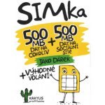 SIM karty Kaktus SIM karta – Zbozi.Blesk.cz