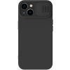 Pouzdro a kryt na mobilní telefon Apple Nillkin CamShield Silky Magnetic Silikonové Apple iPhone 15 Plus černé