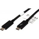 Roline 11.02.9041 Thunderbolt 3, USB C(M) - USB C(M), 20Gb/s, PD 20V/5A, černý