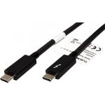 Roline 11.02.9041 Thunderbolt 3, USB C(M) - USB C(M), 20Gb/s, PD 20V/5A, černý – Zboží Živě
